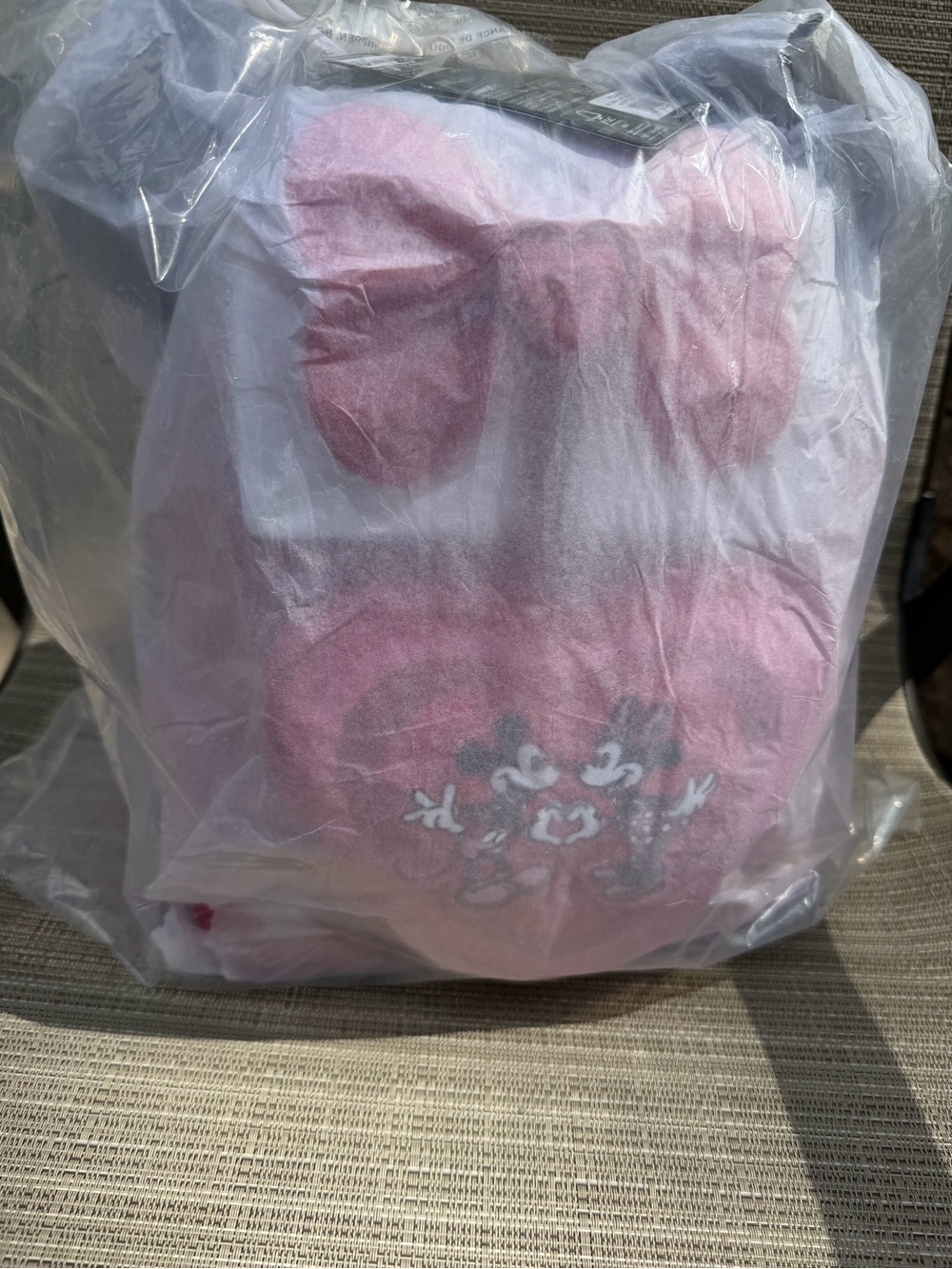 Loungefly Exclusive Disney Red & Pink Minnie and Mickey Heart Mini Backpack - Picture 5 of 9